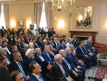 افتتاح کنفرانس حقوق بین‌الملل تحت تهاجم، تجاوز و دفاع