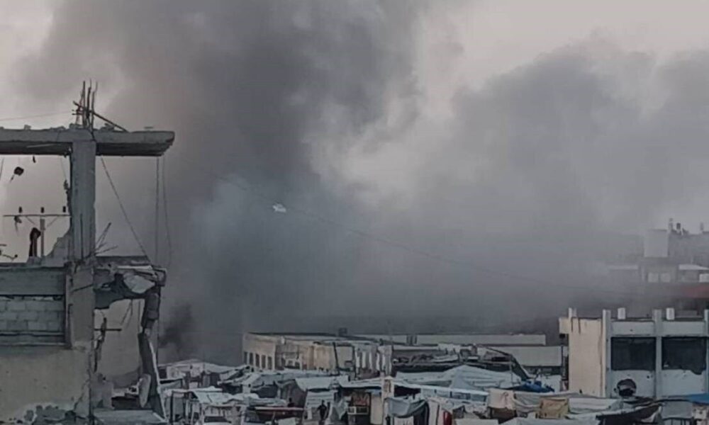 حملات هوایی و توپخانه‌ای ارتش رژیم صهیونیستی به خان یونس