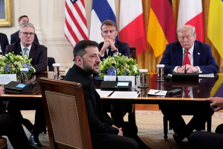 اوکراین قربانی قدرت‌نمایی ناتو و ترامپ / نمایندگان آمریکا و روسیه گفت‌وگو می‌کنند