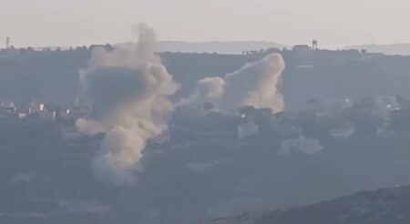 نخستین حمله رژیم صهیونیستی به ضاحیه بیروت پس از آتش‌بس