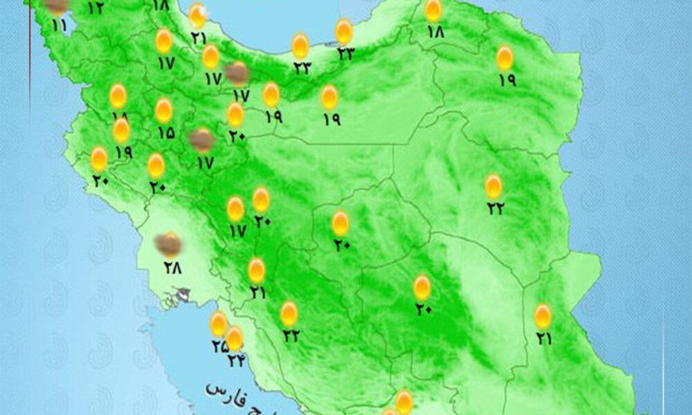 نقشه هواشناسی