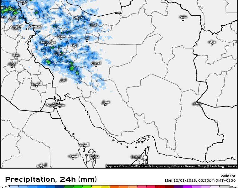 آغاز بارش‌های پاییزه از هفته دوم آذر/ طبیعت دوباره نقش نجات‌دهنده را بازی می‌کند +نقشه هواشناسی
