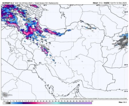 سامانه بارشی قدرتمند در راه ایران/ این مناطق کشور برای بارش‌های سنگین آماده باشند