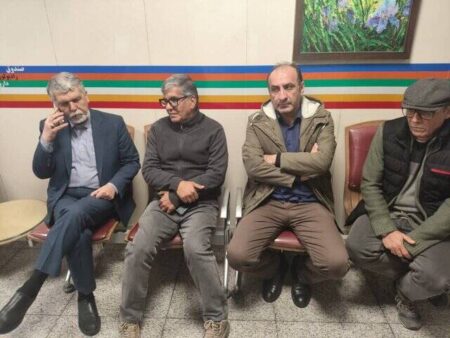 واکنش خانواده امیرخانی به عیادت رئیس‌جمهور +عکس