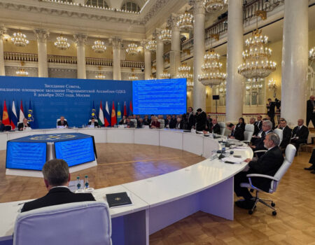 آغاز به کار مجمع پارلمانی سازمان پیمان امنیت جمعی با حضور ایران