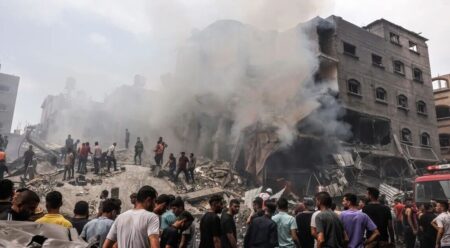 حمله پهپادی اسرائیل به اردوگاه پناهندگان در غزه