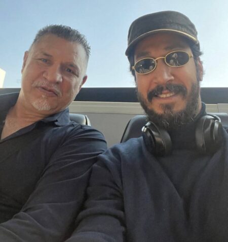 بازیگر معروف در کنار علی دایی +عکس