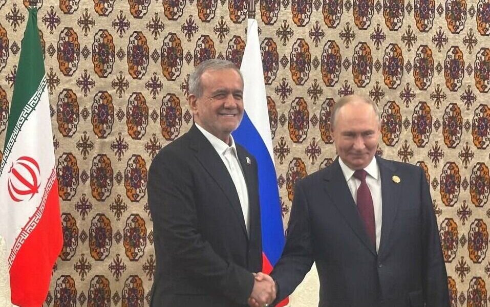 دیدار روسای جمهور ایران و روسیه در عشق آباد دیدار روسای جمهور ایران و روسیه در عشق آباد