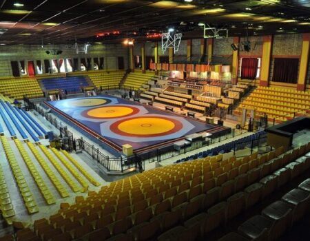 تماس تلفنی پژمان درستکار یک کشتی‌گیر را از سالن فراری داد!