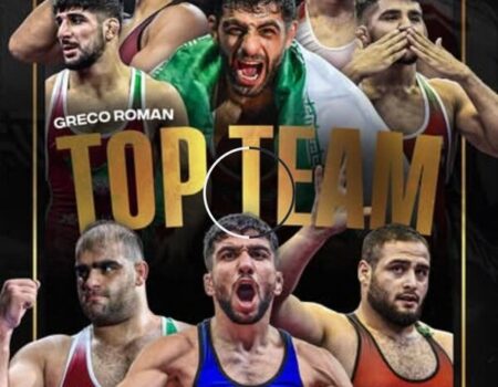 ایران بهترین تیم کشتی فرنگی جهان شد