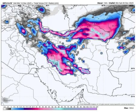 نقشه هواشناسی