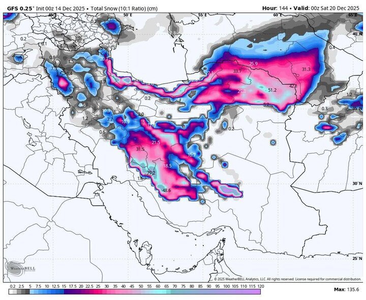 نقشه هواشناسی