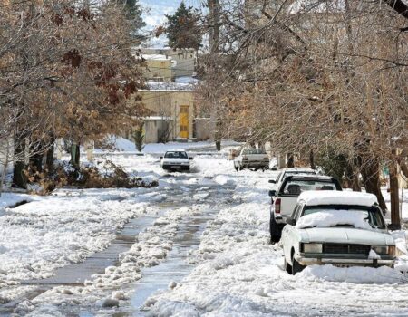بارش باران و برف در تهران تا روز جمعه/ وزش باد شدید در راه است