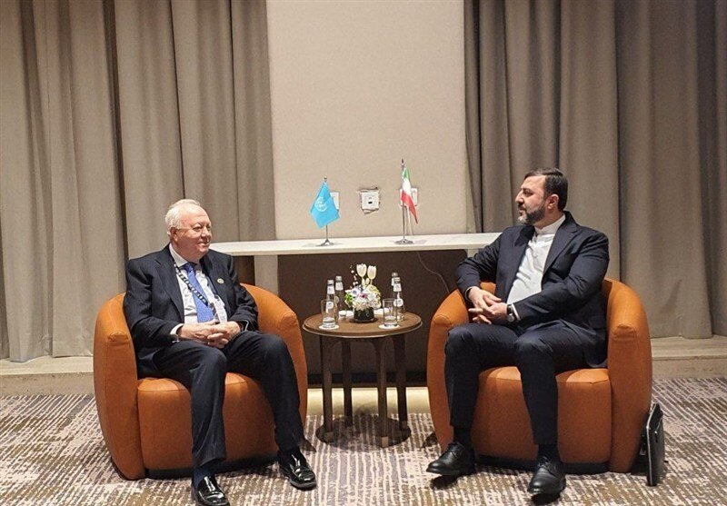 دیدار غریب‌آبادی با معاون دبیرکل سازمان ملل متحد