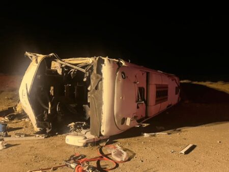 تصادف مرگبار در محور اصفهان- تهران؛ ۱۳ نفر کشته شدند +عکس اجساد