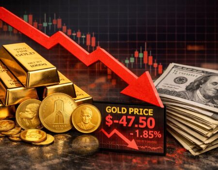 کاهش موقت نرخ‌ طلا و دلار در معاملات امروز