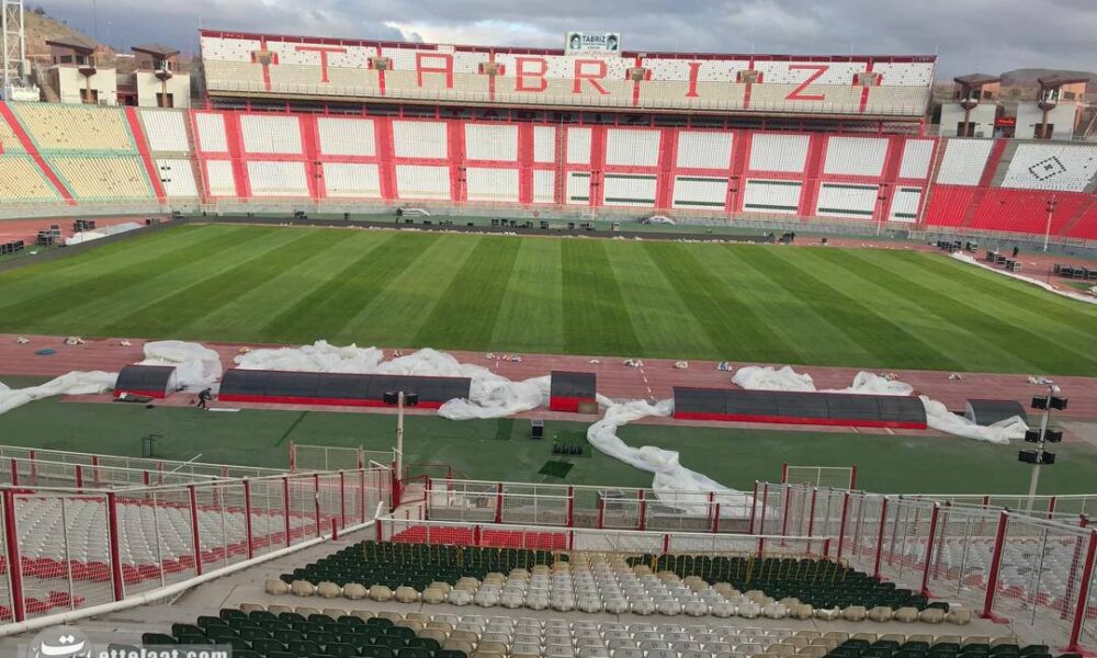 اتفاق باورنکردنی در ورزشگاه یادگار امام تبریز؛ این تصاویر را تماشا کنید