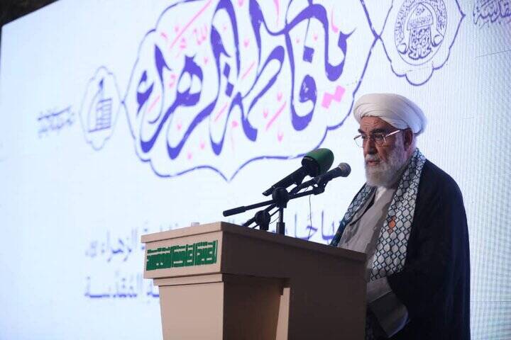 صحن حضرت زهرا(س) در نجف رسماً افتتاح شد +عکس صحن حضرت زهرا(س) در نجف رسماً افتتاح شد + عکس