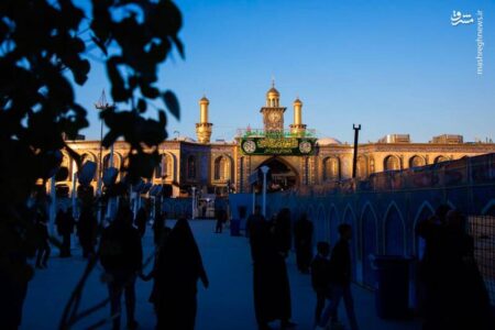 عکس/ کتیبه‌های ولادت باقرالعلوم(ع) در کربلا