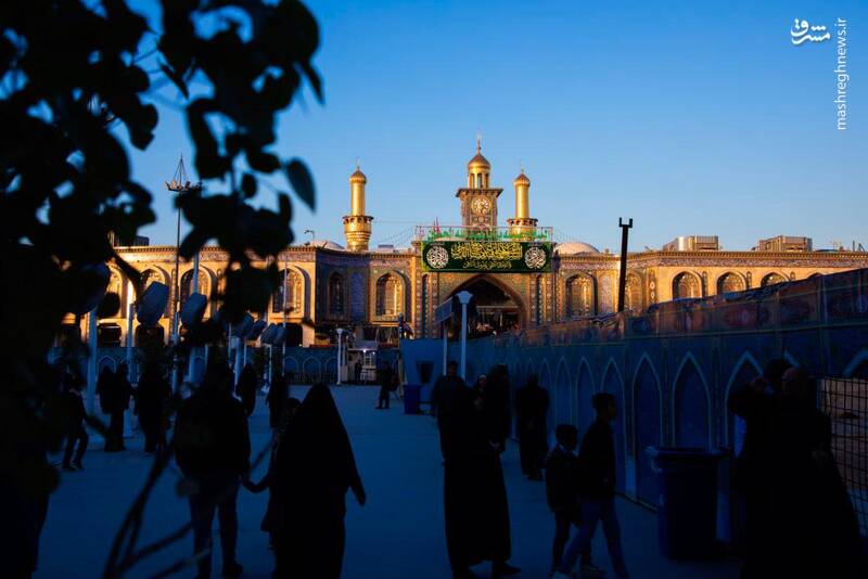 عکس/ کتیبه‌های ولادت باقرالعلوم(ع) در کربلا