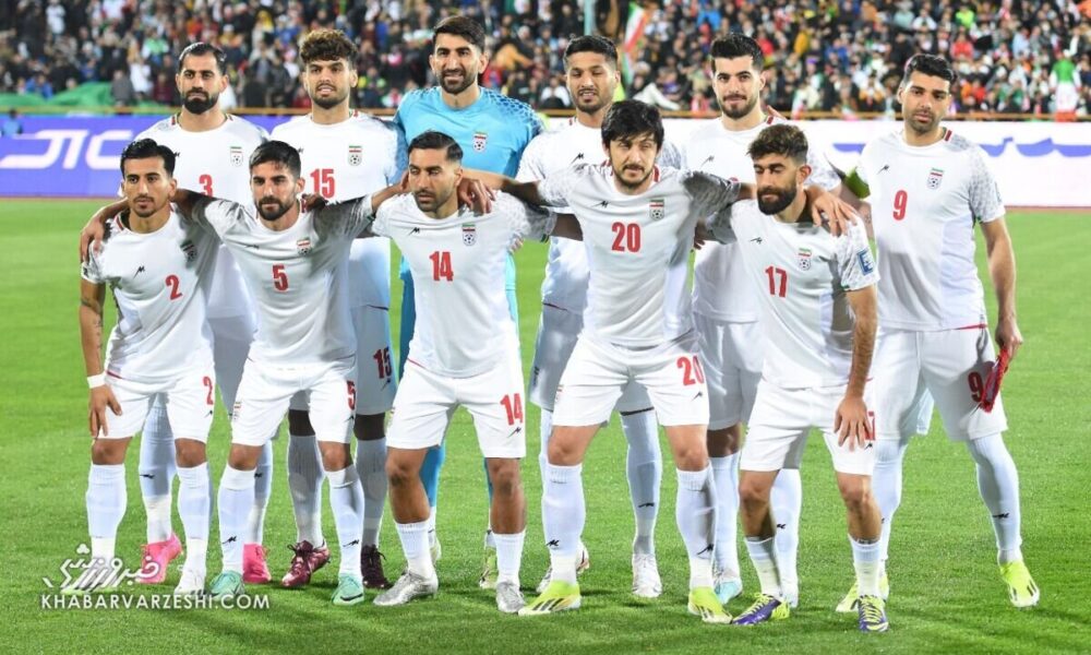 اسپانیا برابر تیم ملی ایران صف آرایی می‌کند؟