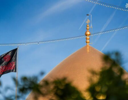 عکس/ سامرا سیاه‌پوش شد