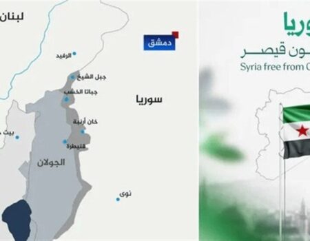 خشم سوری‌ها از نقشه جنجالی جولانی برای «سوریه جدید» بدون جولان اشغالی