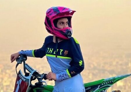 آخرین وضعیت دختر موتورسوار ایرانی اعلام شد