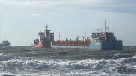 برخورد ۲ نفتکش ترکیه و جمهوری آذربایجان در نزدیکی استانبول