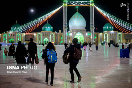 عکس/ آغاز آیین اعتکاف رجبیه در مسجد جمکران