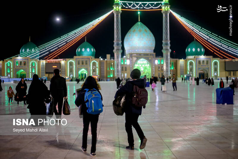 عکس/ آغاز آیین اعتکاف رجبیه در مسجد جمکران