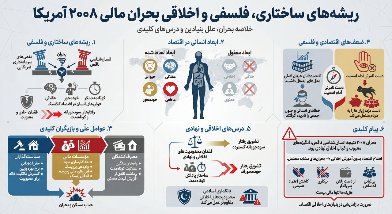 اخلاق‌زدایی و انسان‌شناسی ناقص در سرمایه‌داری آمریکایی