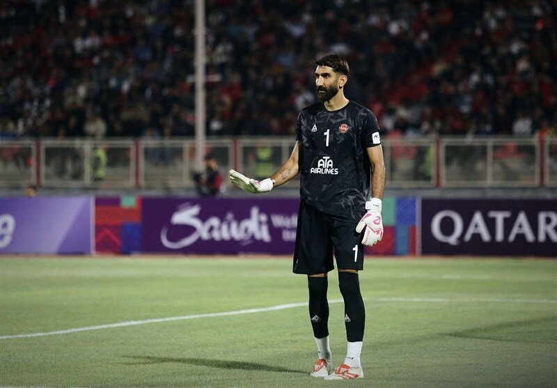 ادعای جنجالی بیرانوند درباره پنالتی خراب شده کنعانی‌زادگان برابر تراکتور