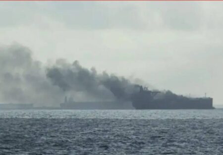 حمله به یک نفتکش دیگر مرتبط با روسیه در دریای سیاه