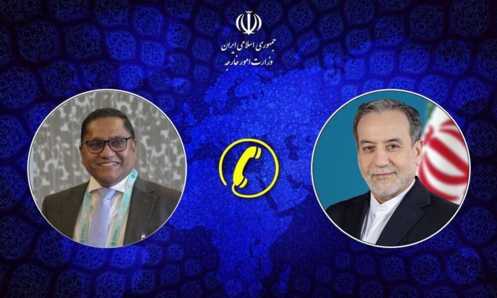 گفت‌وگوی تلفنی وزرای امور خارجه ایران و سریلانکا