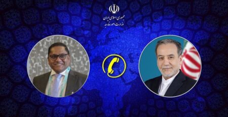 گفت‌وگوی تلفنی وزرای امور خارجه ایران و سریلانکا