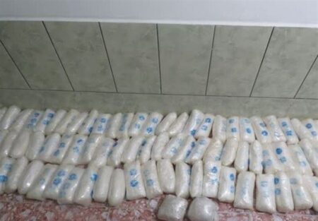 ناکامی قاچاقچیان در توزیع ۱۴۸ کیلوگرم شیشه در ملارد