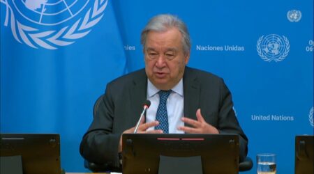 دبیرکل سازمان ملل بر مذاکره برای رسیدن به توافق درباره ایران تاکید کرد 