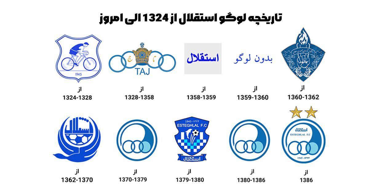 بهترین لوگوی لباس استقلال