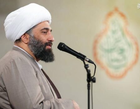 عکس/ شب نیمه شعبان در هیئت رایه‌العباس(ع)