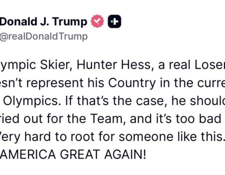 ترامپ جواب حمله اسکی‌باز آمریکایی را داد