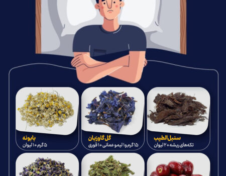 ۹ گیاه که بی‌خوابی شبانه را درمان می‌کنند