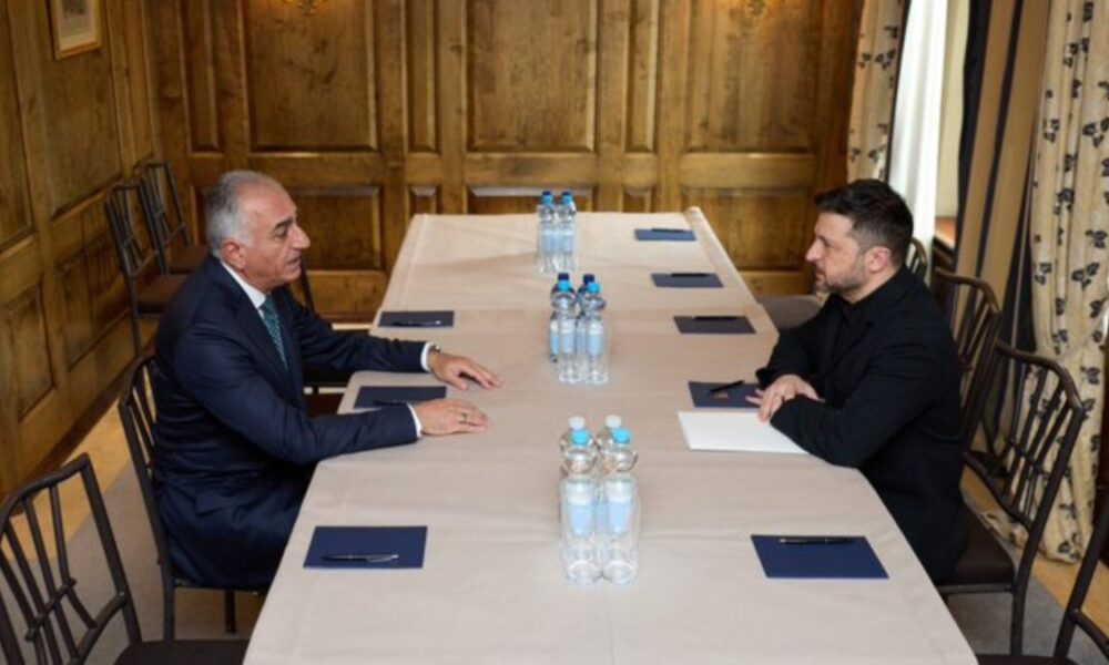 زلنسکی در دیدار با شهزاده رضا پهلوی: اوکراین از مردم ایران در مبارزه‌شان  برای آینده حمایت می‌کند | تلویزیون آمو