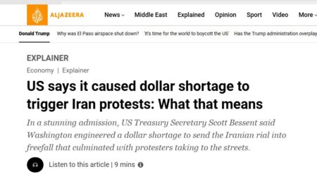 اعتراف به «جنگ دلار» علیه ایران | وقتی فشار حداکثری معیشت مردم را هدف میگیرد اعتراف به «جنگ دلار» علیه ایران | وقتی فشار حداکثری، معیشت مردم را هدف میگیرد