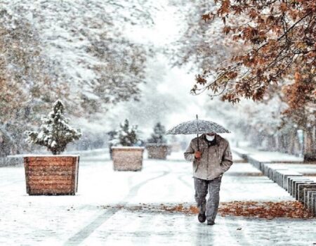 بارش قطعی برف، باران و تگرگ؛ ابرهای سیاه وارد این استان‌ها شدند +اسامی