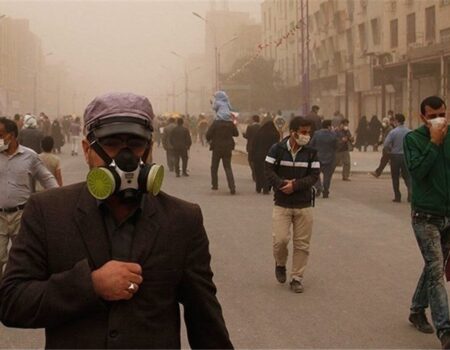 نفس شهروندان در کلانشهر کویری ایران به شماره افتاد