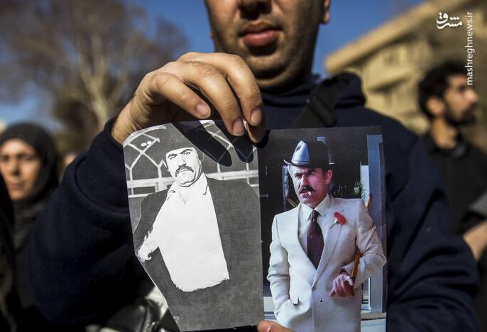 عکس/ حضور چهره‌ها در مراسم تشییع و تدفین پیکر "عنایت بخشی"