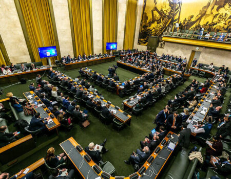 کنفرانس خلع سلاح سازمان ملل با حضور عراقچی در ژنو برگزار شد