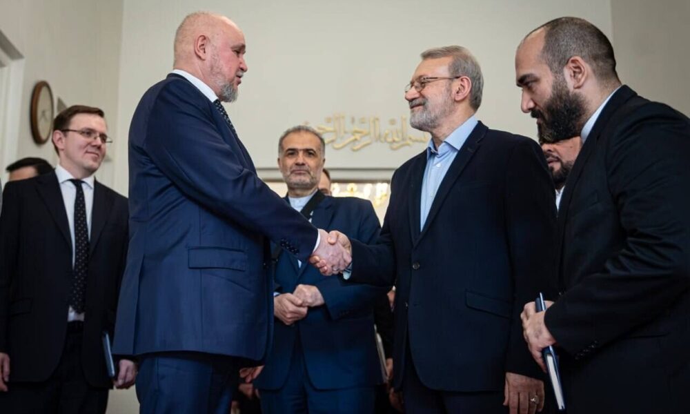 دیدار وزیر انرژی روسیه با علی لاریجانی/تأکید بر ارتقای روابط راهبردی تهران–مسکو