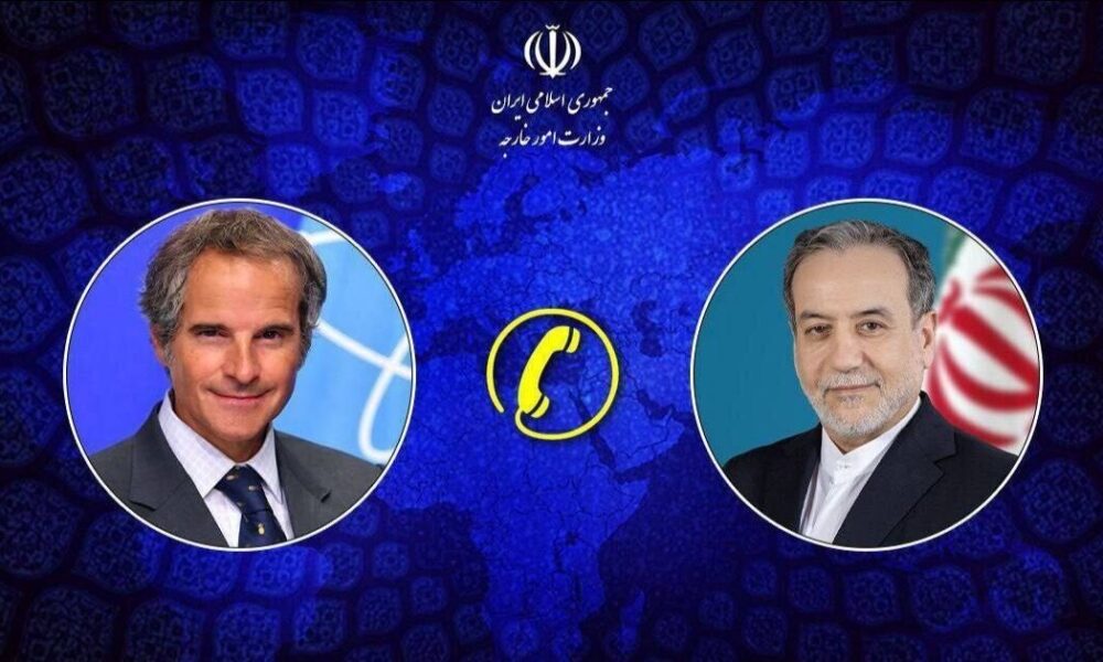 تبادل‌نظر عراقچی و گروسی درباره مذاکرات/ تاکید بر تدوین چارچوب منسجم برای پیشبرد گفت‌وگوها